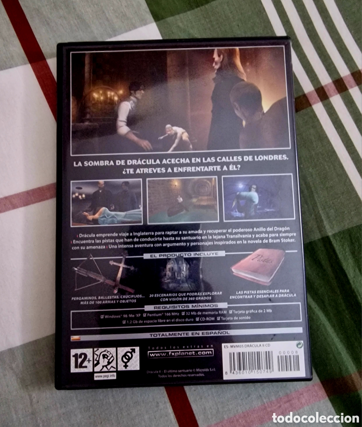 Videojuegos y consolas: Dr&aacute;cula II videojuego para PC. Como nuevo. - Foto 2
