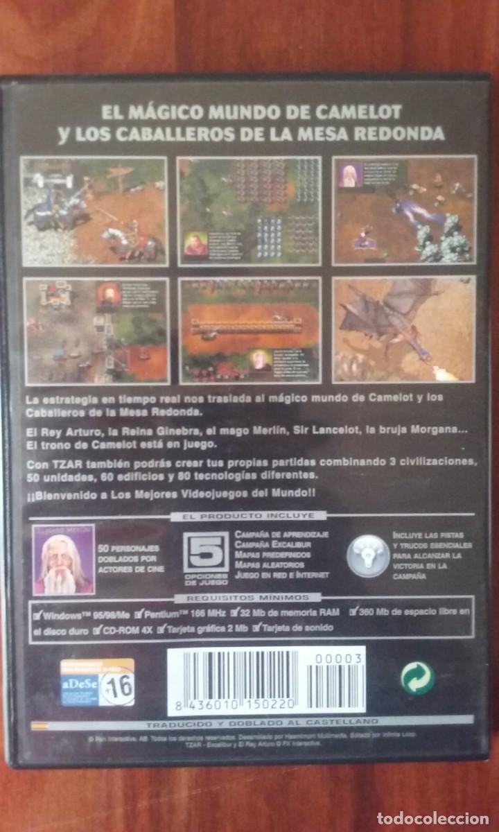 Videojuegos y consolas: TZAR - Excalibur y el Rey Arturo. 2002 - Foto 2