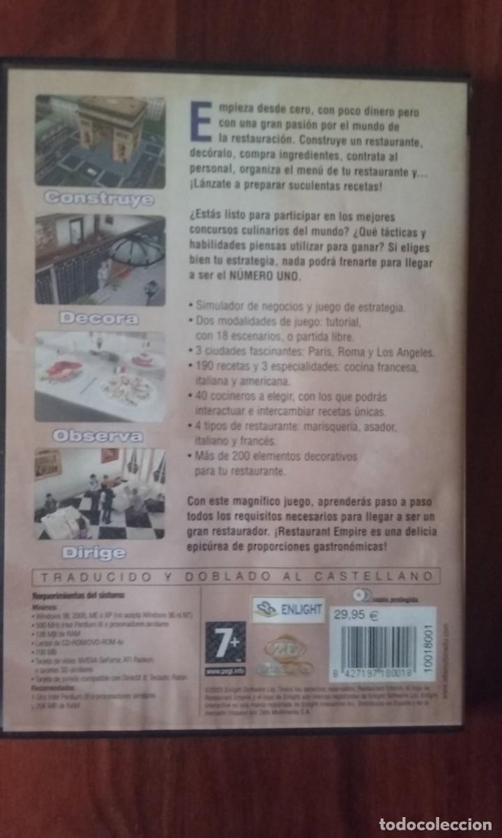 Videojuegos y consolas: RESTAURANT EMPIRE - Foto 2
