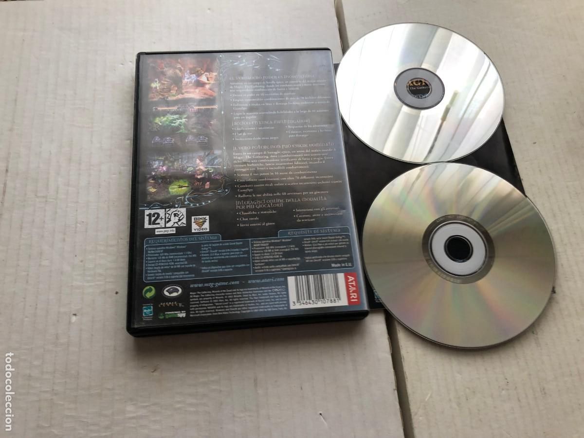 Videojuegos y consolas: MAGIC THE GATHERING BATTLEGROUNDS ATARI - PC CD KREATEN - Foto 2