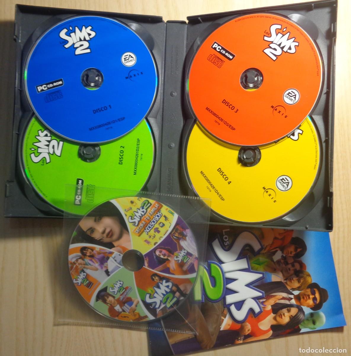 Videojuegos y consolas: JUEGO PC LOS SIMS 2 + SIMS ACCESORIOS - Foto 2