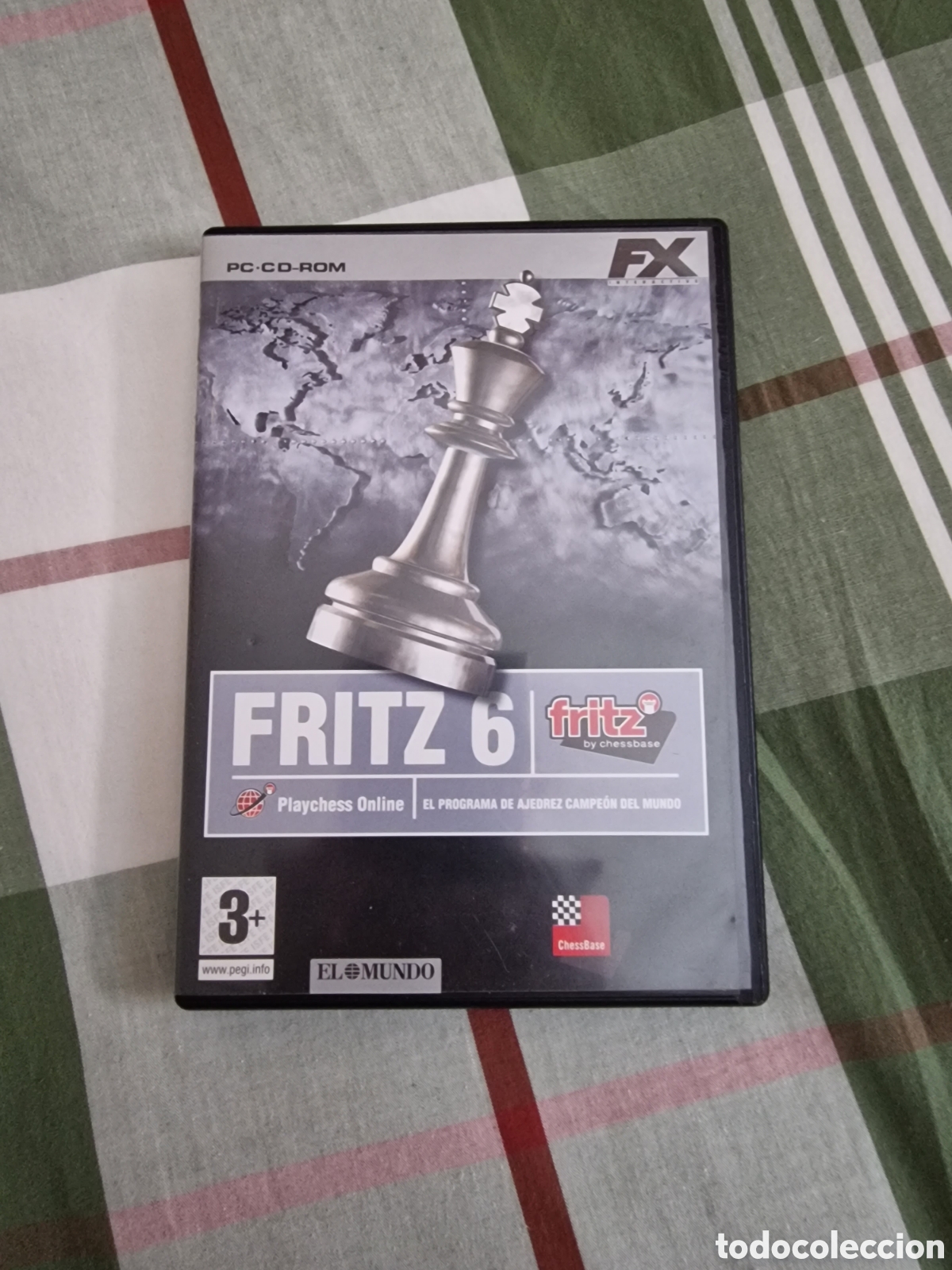 Videojuegos y consolas: Fritz 6 Videojuego de ajedrez para PC. - Foto 1
