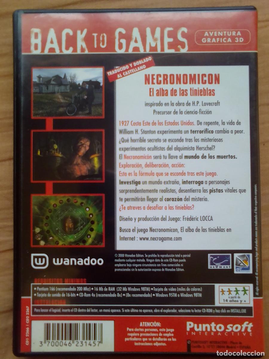 Videojuegos y consolas: Necronomicon. El alba de las tinieblas - PC - Foto 2