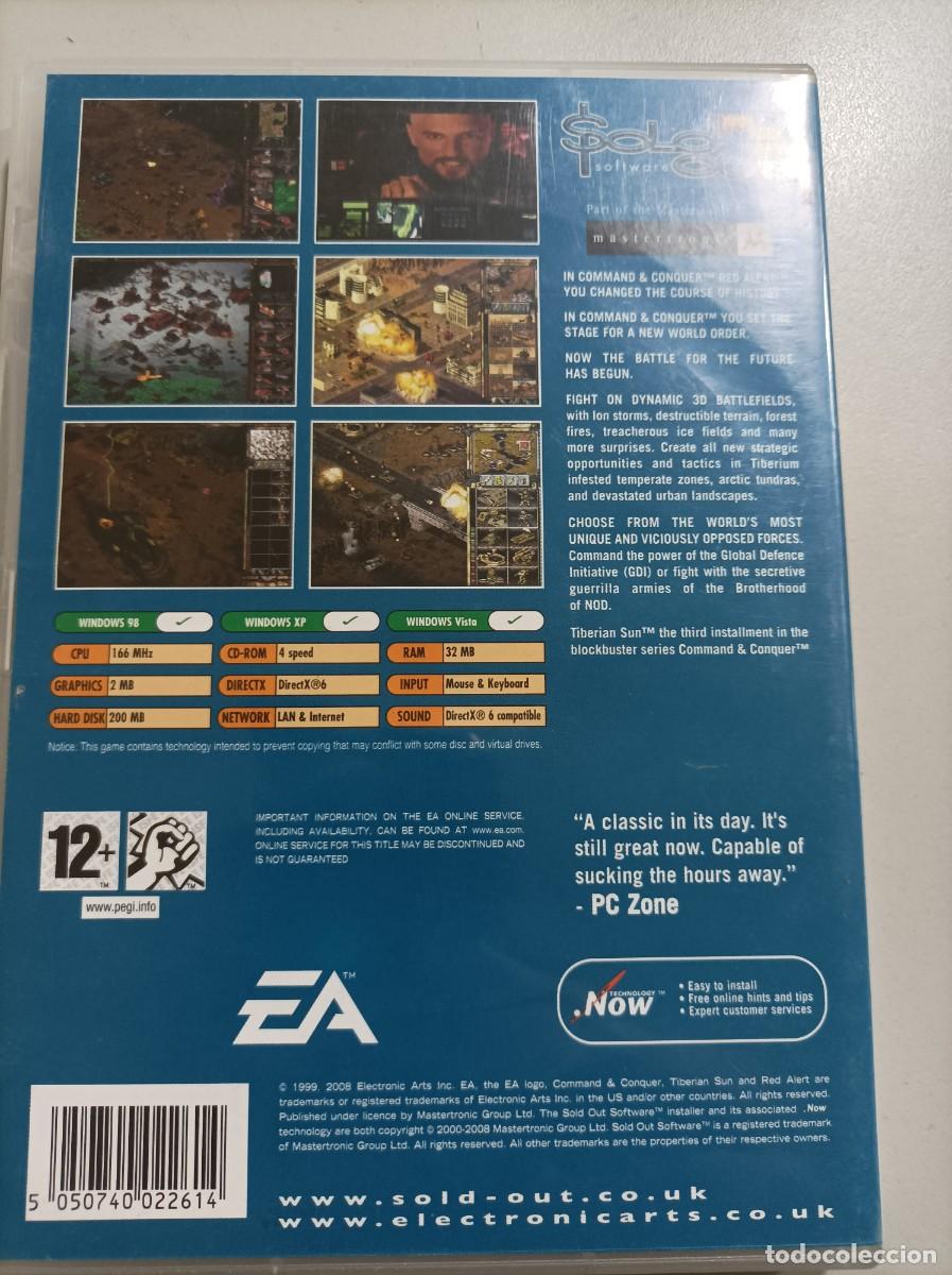 Videojuegos y consolas: VIDEOJUEGO para PC COMMAND & CONQUER TIBERIAN SUN - Foto 2