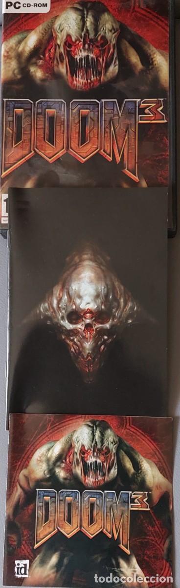 Videojuegos y consolas: DOOM 3 iD ACTIVISION 3 x CD PC CD-ROM - Foto 3