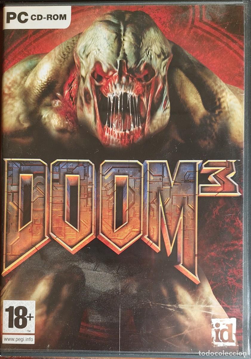 Videojuegos y consolas: DOOM 3 iD ACTIVISION 3 x CD PC CD-ROM - Foto 1