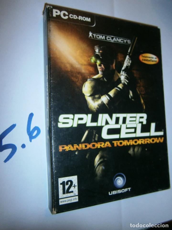 Videojuegos y consolas: ANTIGUO JUEGO PARA PC - SPLINTER CELL - PANDORA TOMORROW - Foto 2