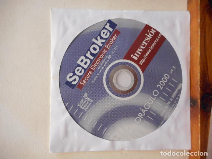 Videojuegos y consolas: CD. SOFTWARE. SEBROKER. SECURE ELECTRONIC BROKER. OR&Aacute;CULO 2000 - Foto 1