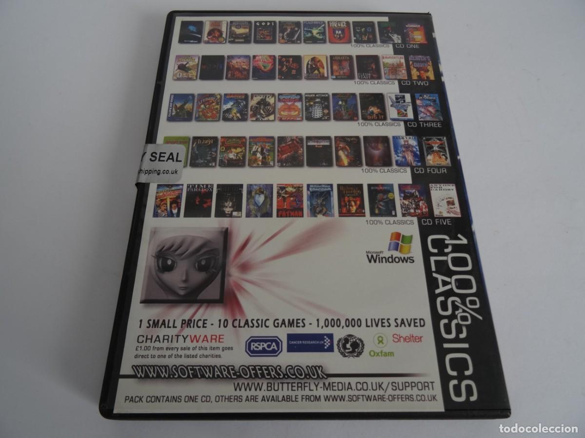 Videojuegos y consolas: PC IBM Compatibles - 100% Classics CD-Rom 10 Classic Games - Foto 2