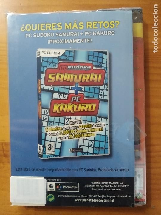 Videojuegos y consolas: PC SUDOKU - INCLUYE LIBRO - NUEVO, PRECINTADO (AC) - Foto 2