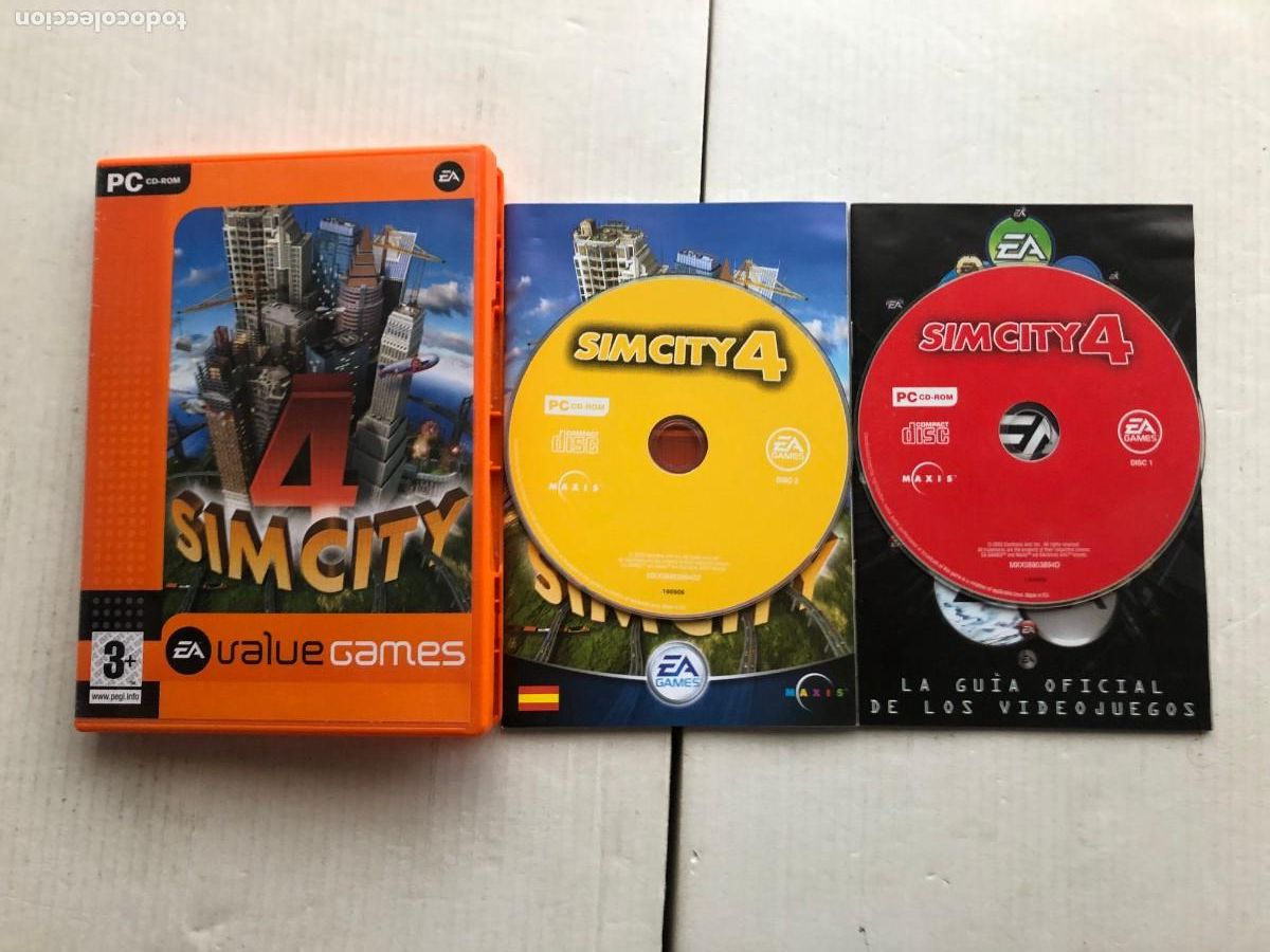 Videojuegos y consolas: SIM CITY 4 VALUE GAMES EA - PC CD ROM KREATEN - Foto 1