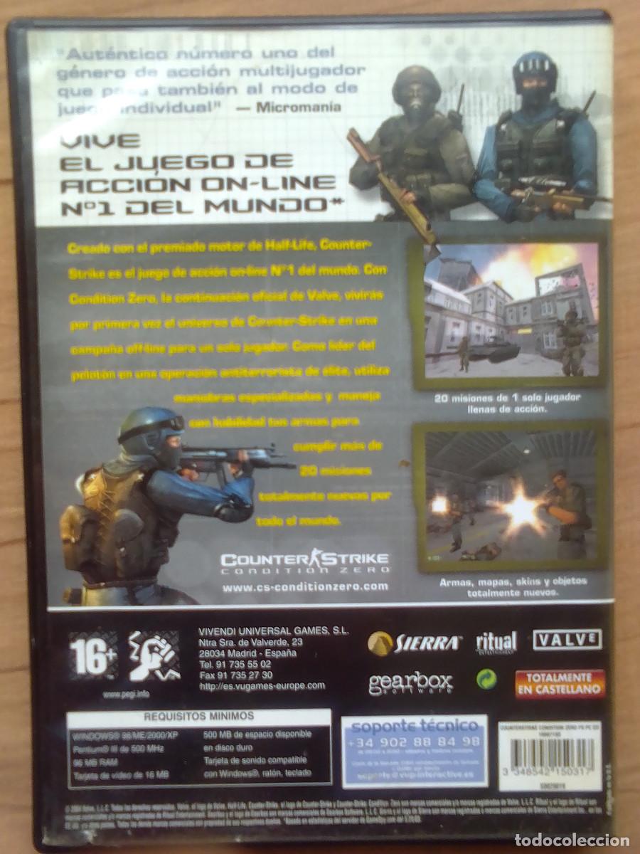 Videojuegos y consolas: Counter Strike Condition Zero - PC - Foto 2