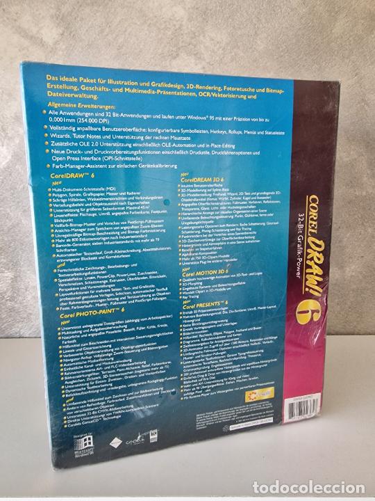 Videojuegos y consolas: COREL DRAW 6 VINTAGE WINDOWS 95 PRECINTADO - Foto 3