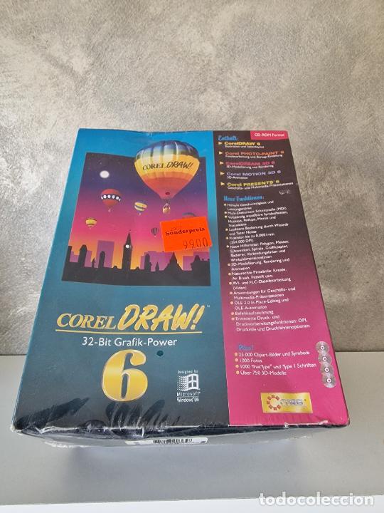 Videojuegos y consolas: COREL DRAW 6 VINTAGE WINDOWS 95 PRECINTADO - Foto 1