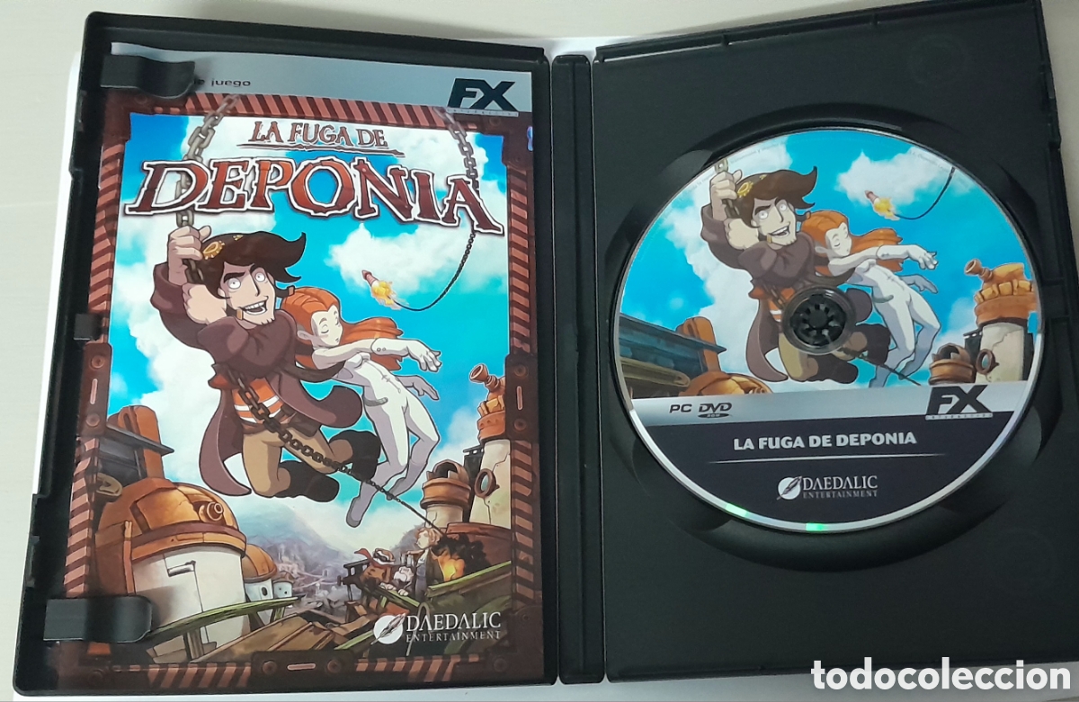 Videojuegos y consolas: LA FUGA DE DEPONIA - Foto 3