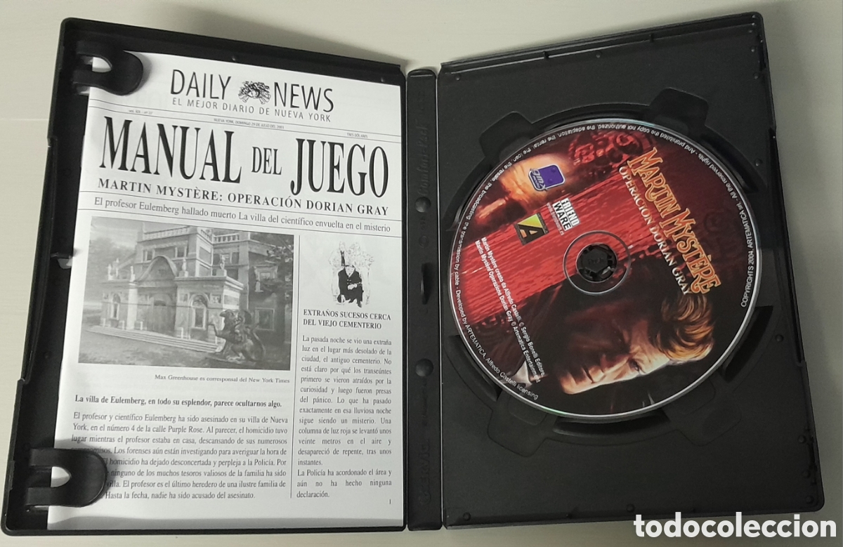 Videojuegos y consolas: MARTIN MYSTERE - OPERACION DORIAN GRAY - Foto 2