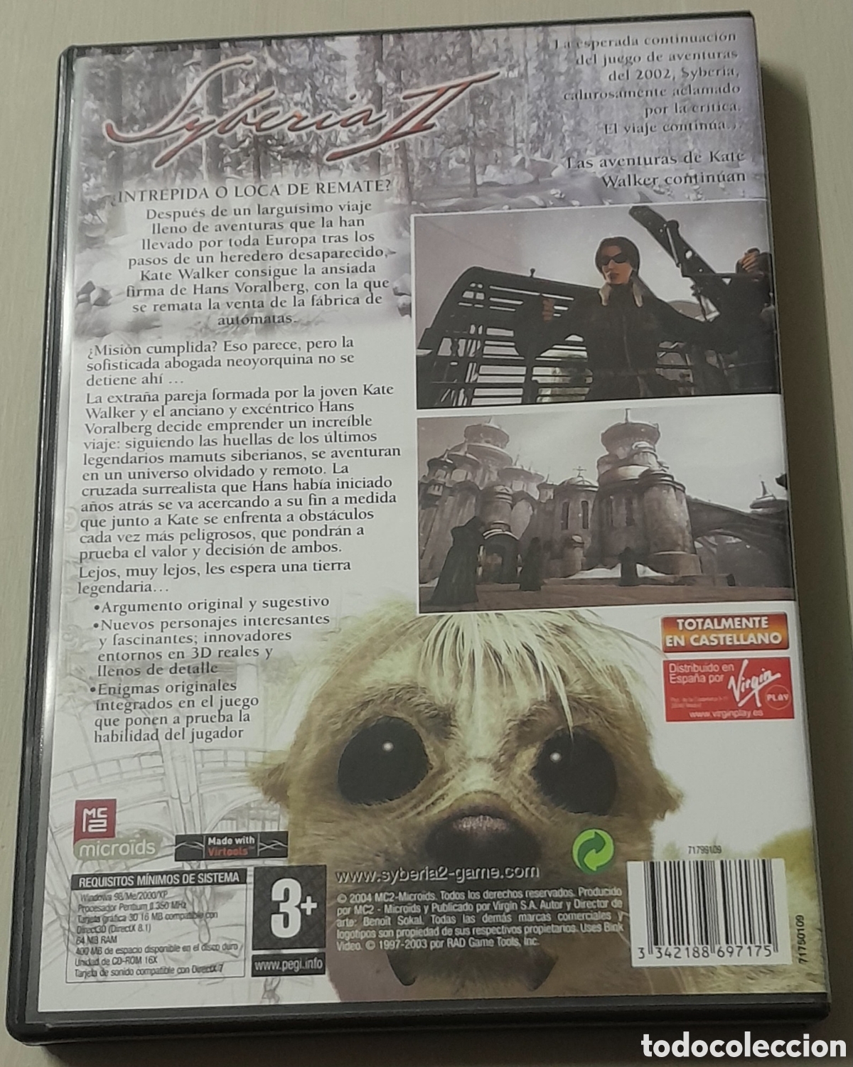Videojuegos y consolas: SYBERIA II - Foto 2