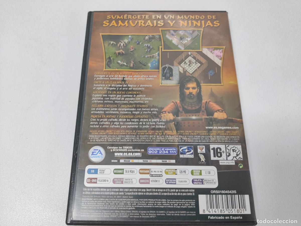 Videojuegos y consolas: ULTIMATE ONLINE SAMURAI EMPIRE - Foto 2