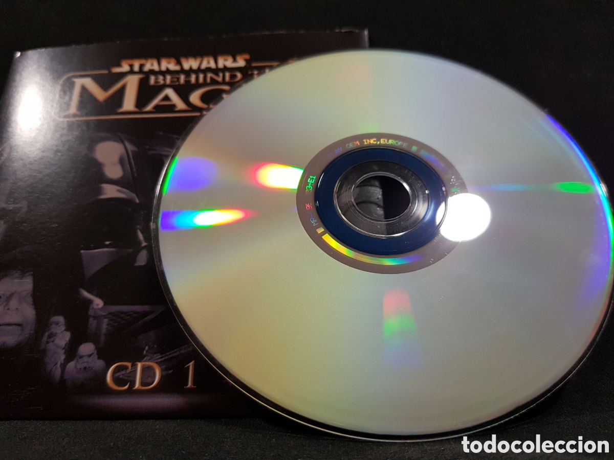 Videojuegos y consolas: 2 CD ROM STAR WARS BEHIND THE MAGIC 1998 - Foto 4