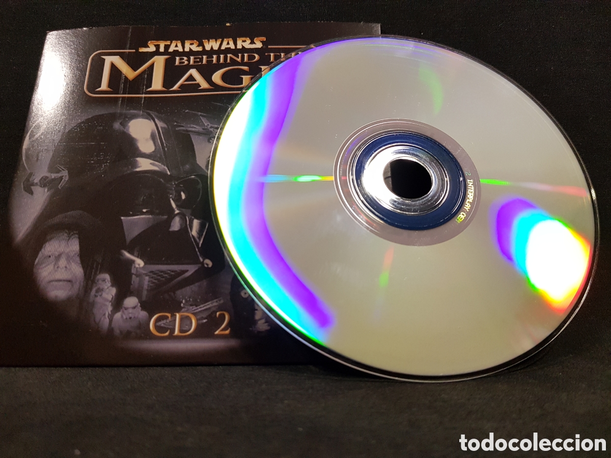 Videojuegos y consolas: 2 CD ROM STAR WARS BEHIND THE MAGIC 1998 - Foto 7