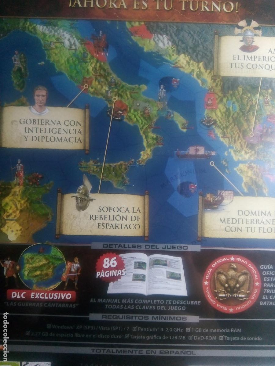 Videojuegos y consolas: VIDEO JUEGO ROMA PC - Foto 2