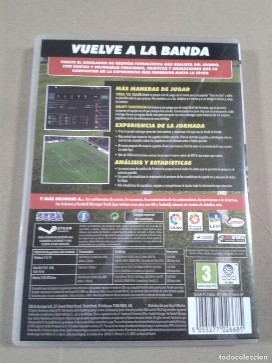 Videojuegos y consolas: FOOTBALL MANAGER 2016. PC - Foto 2