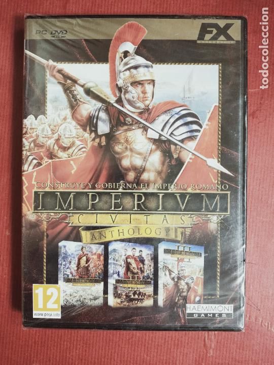 Videojuegos y consolas: IMPERIUM CIVITAS ANTHOLOGY PC - DVD. PRECINTADO. - Foto 1
