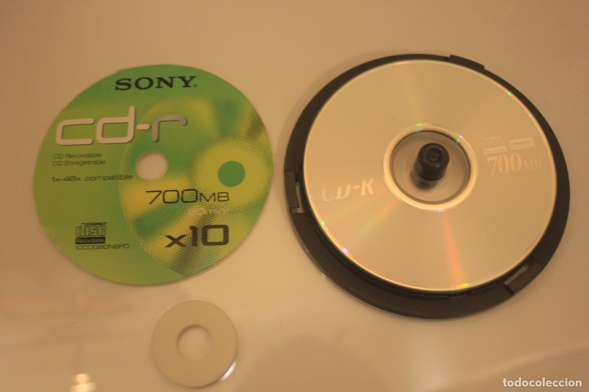Videojuegos y consolas: DISCOS NUEVOS CD PARA GRABAR, EN CAJITA - Foto 3