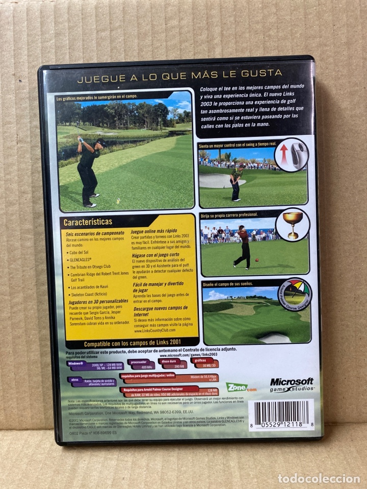 Videojuegos y consolas: JUEGO PC LINKS 2003. CONTIENE 3 DISCOS Y MANUAL - Foto 2