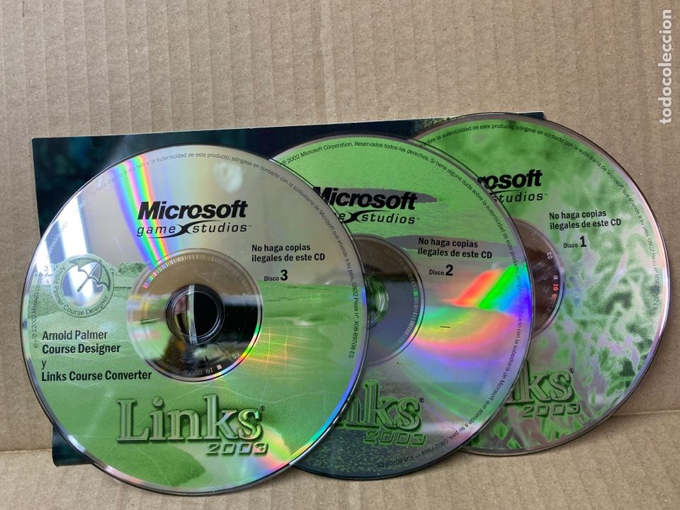 Videojuegos y consolas: JUEGO PC LINKS 2003. CONTIENE 3 DISCOS Y MANUAL - Foto 4