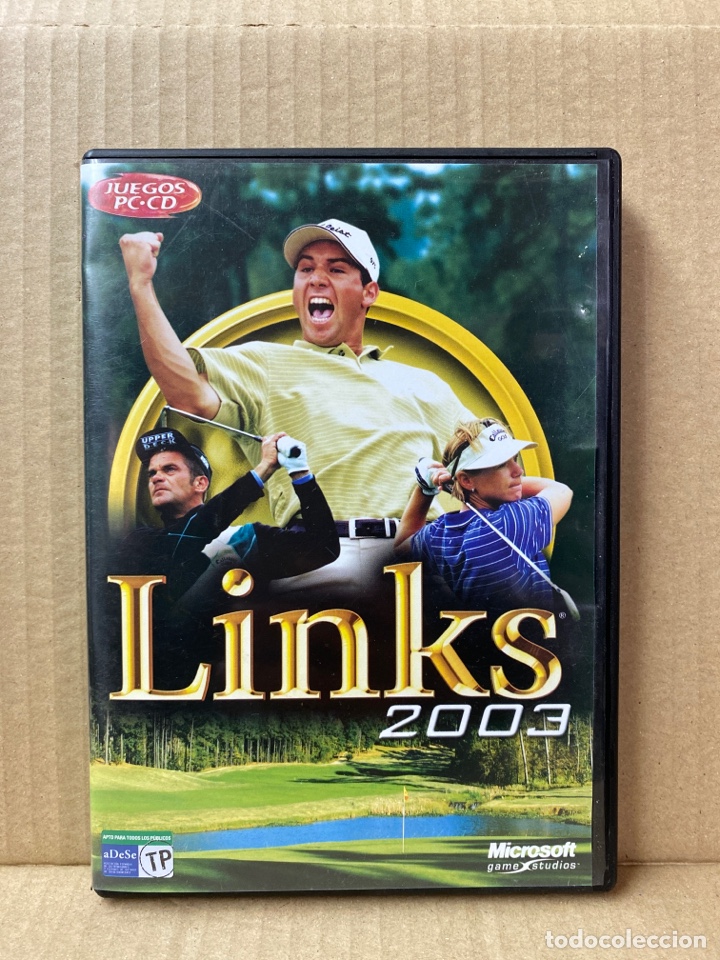 Videojuegos y consolas: JUEGO PC LINKS 2003. CONTIENE 3 DISCOS Y MANUAL - Foto 1