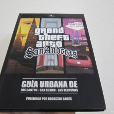 Videojuegos y Consolas: GRAND THEFT AUTO 'SAN ANDREAS' GUÍA URBANA DE LOS SANTOS, SAN FIERRO Y LAS VENTURAS