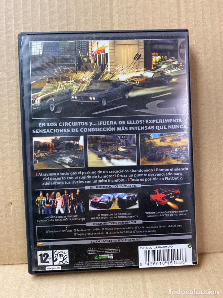 Videojuegos y consolas: PC FLATOUT 2. Sin manual - Foto 2