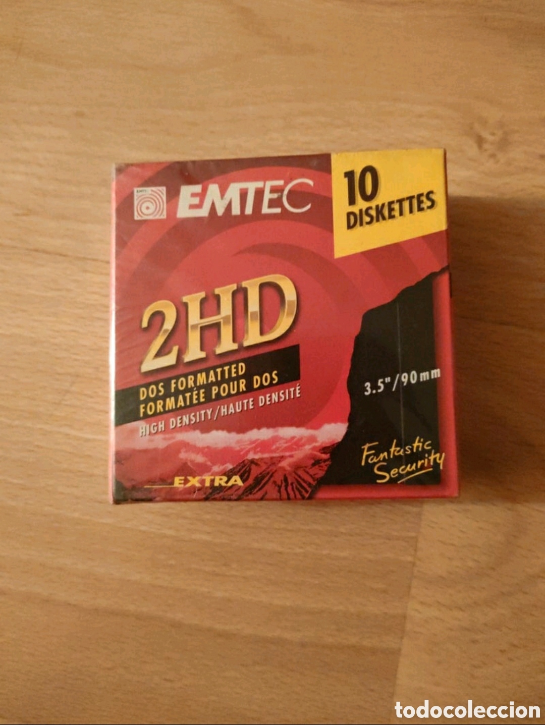 Videojuegos y consolas: caja precintada 10 diskettes 3.5 - Foto 1