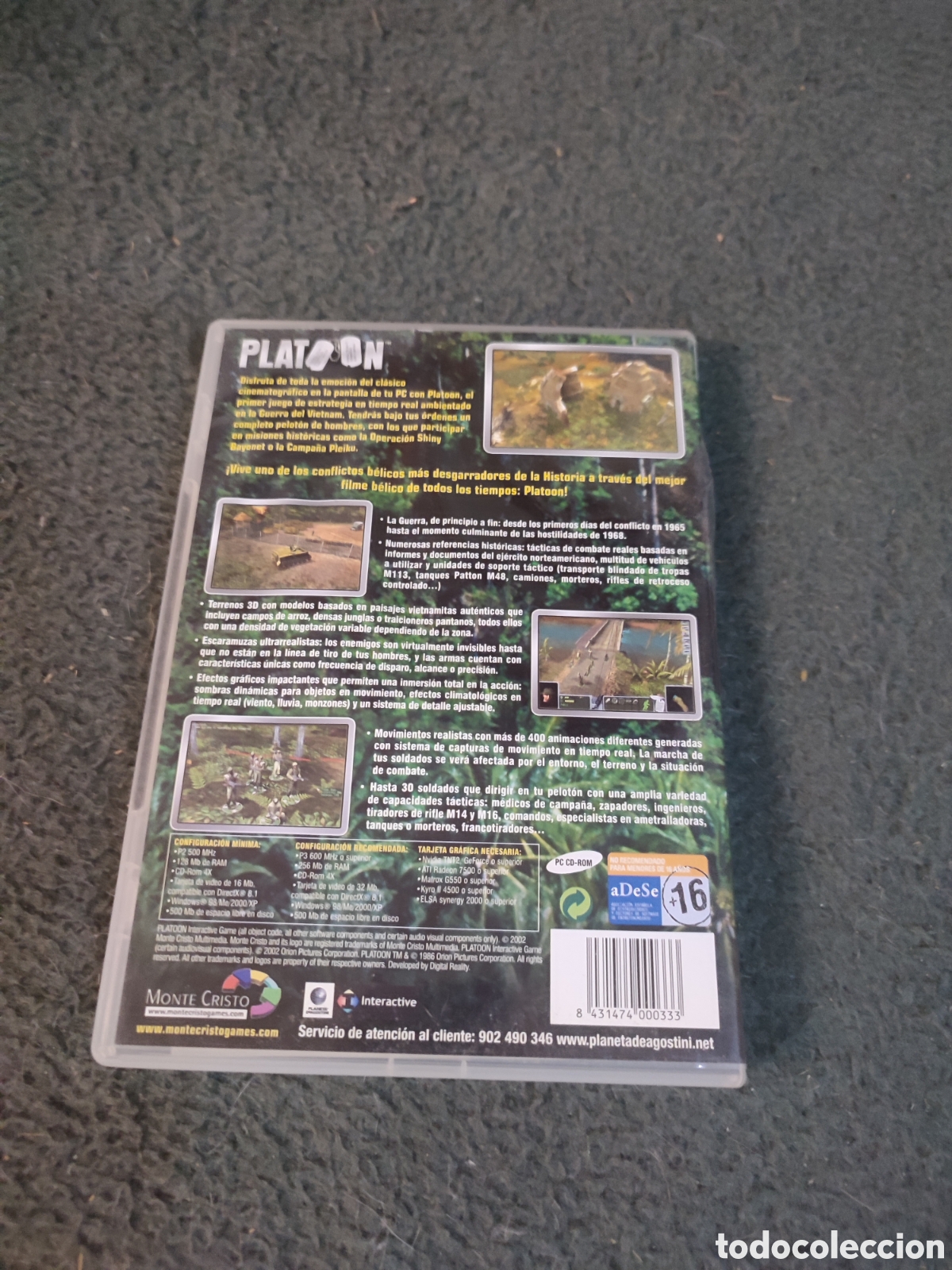 Videojuegos y consolas: Platoon. Monte cristo games - Foto 2