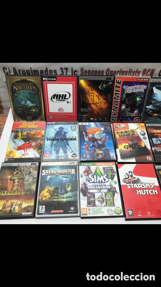 Videojuegos y consolas: LOTE DE 18 JUEGOS PC - Foto 2