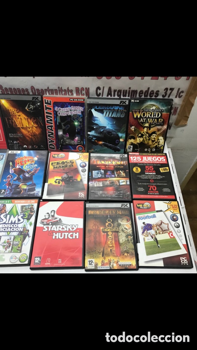 Videojuegos y consolas: LOTE DE 18 JUEGOS PC - Foto 3