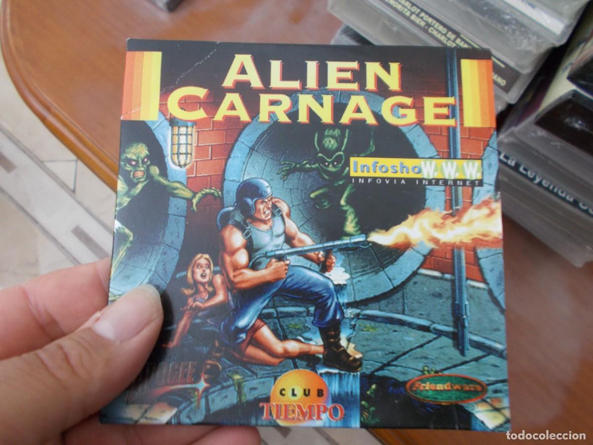 Videojuegos y consolas: ALIEN CARNAGE JUEGO PARA PC NUEVO SIN USO - Foto 1