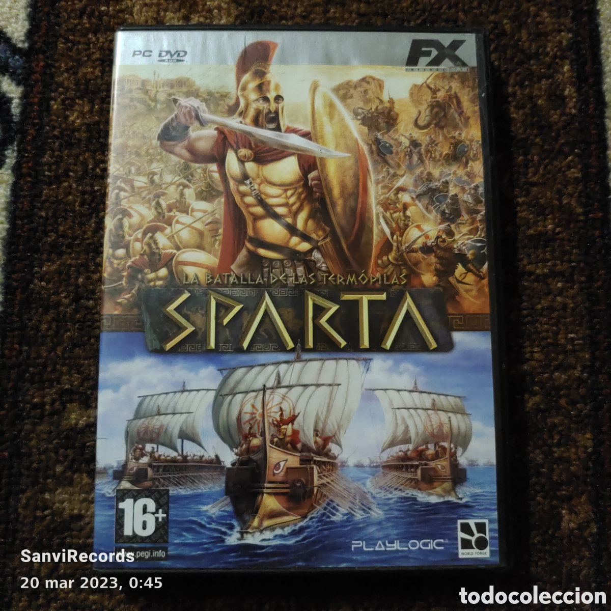 Videojuegos y consolas: PC DVD-ROM: SPARTA, LA BATALLA DE LAS TERMOPILAS (PLAYLOGIC) - Foto 1