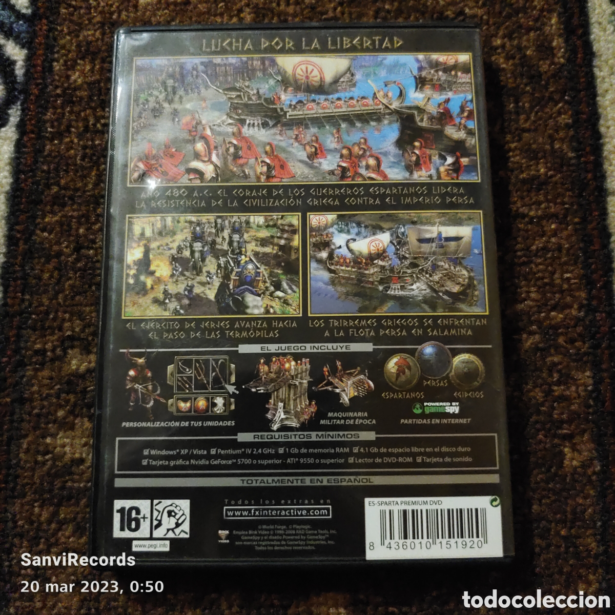 Videojuegos y consolas: PC DVD-ROM: SPARTA, LA BATALLA DE LAS TERMOPILAS (PLAYLOGIC) - Foto 2