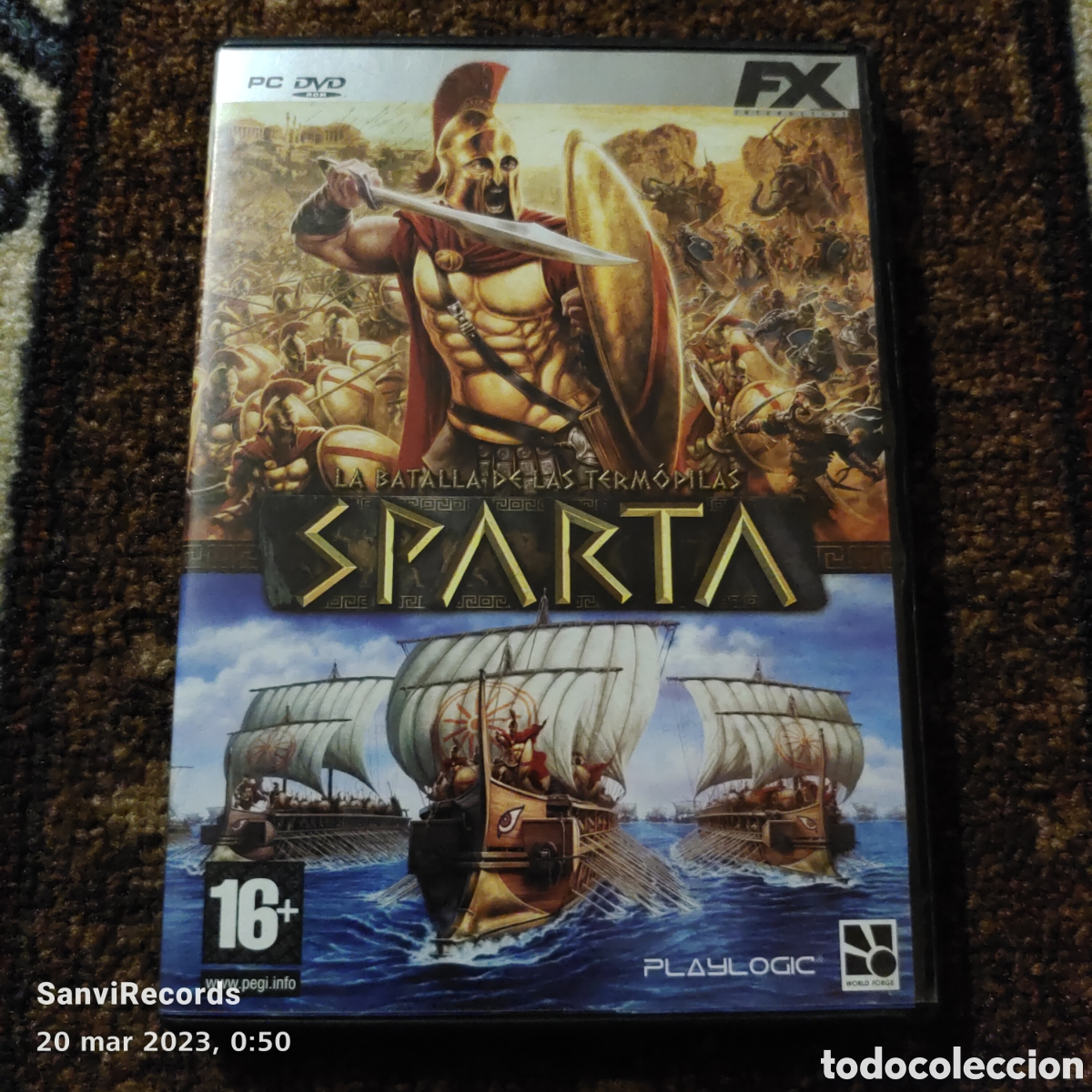 Videojuegos y consolas: PC DVD-ROM: SPARTA, LA BATALLA DE LAS TERMOPILAS (PLAYLOGIC) - Foto 1