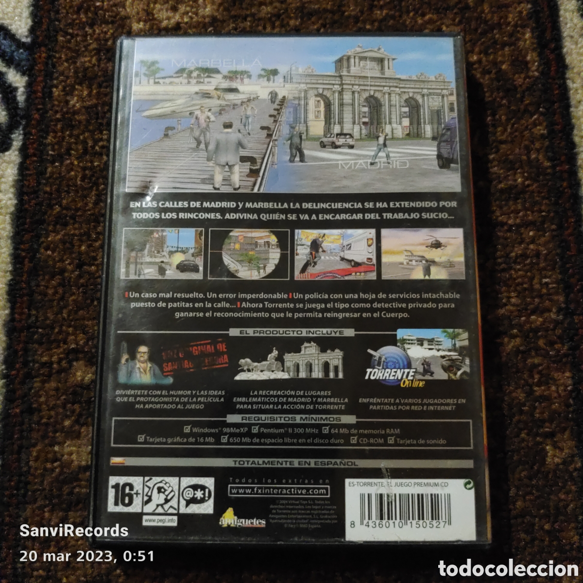 Videojuegos y consolas: PC CD-ROM: TORRENTE, EL JUEGO (VIRTUAL TOYS) - Foto 2