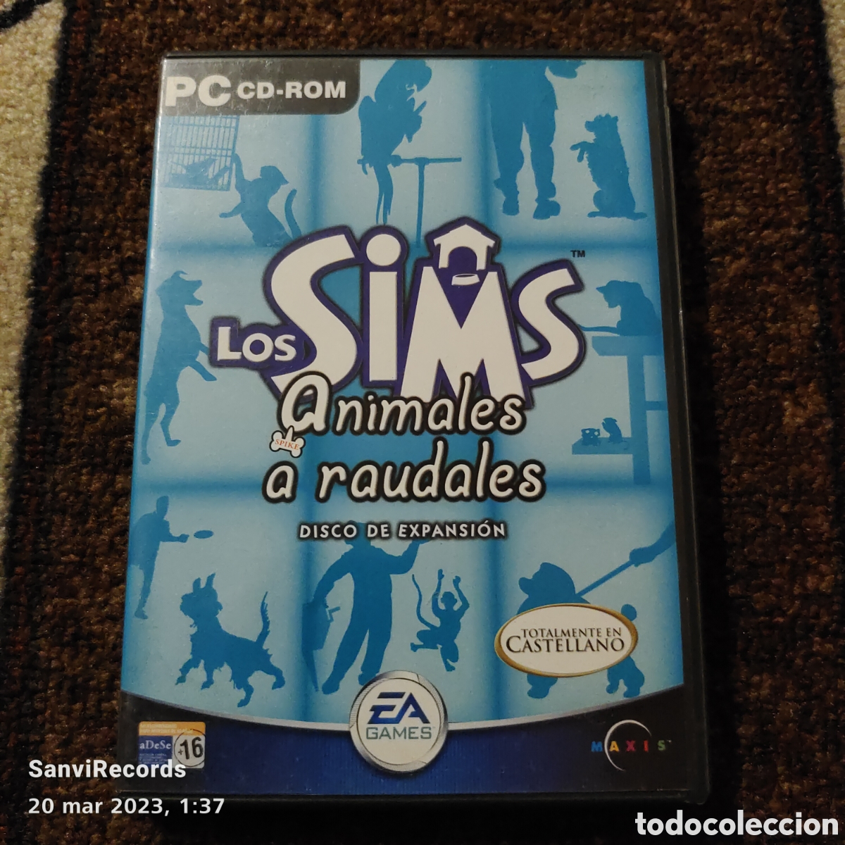 Videojuegos y consolas: PC CD-ROM: LOS SIMS ANIMALES A RAUDALES, DISCO DE EXPANSI&Oacute;N (EA) - Foto 1