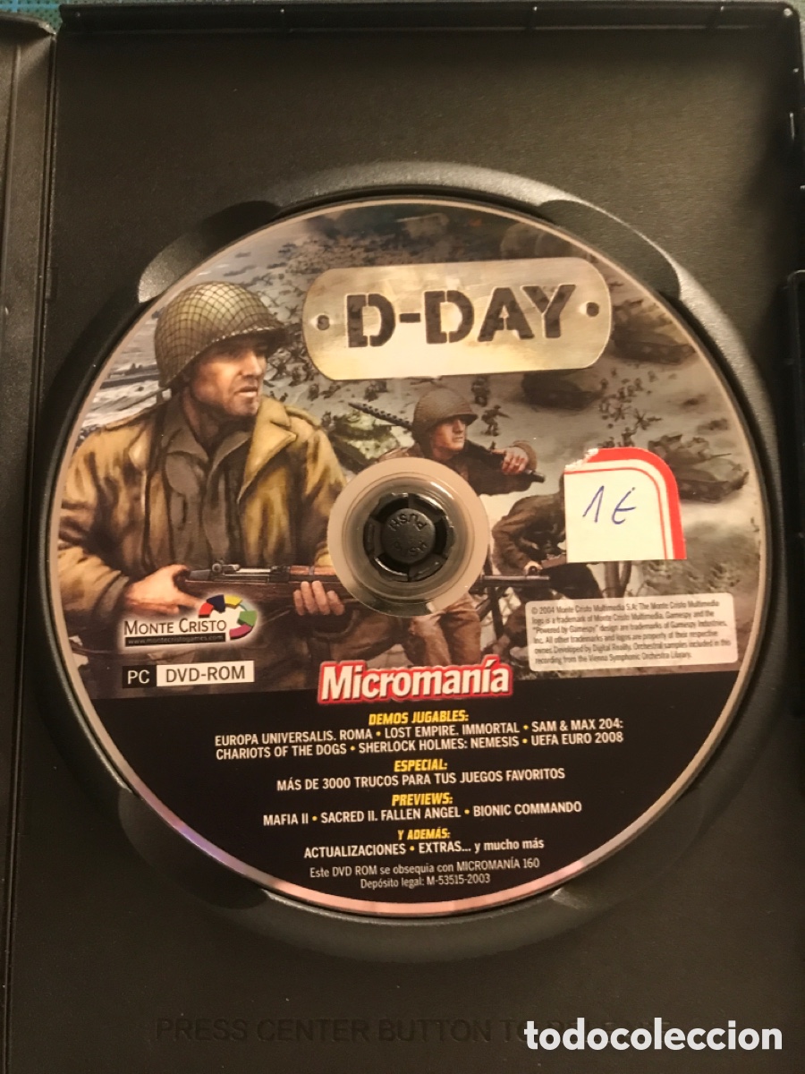 Videojuegos y consolas: D-Day - Colecci&oacute;n Microman&iacute;a - Foto 4