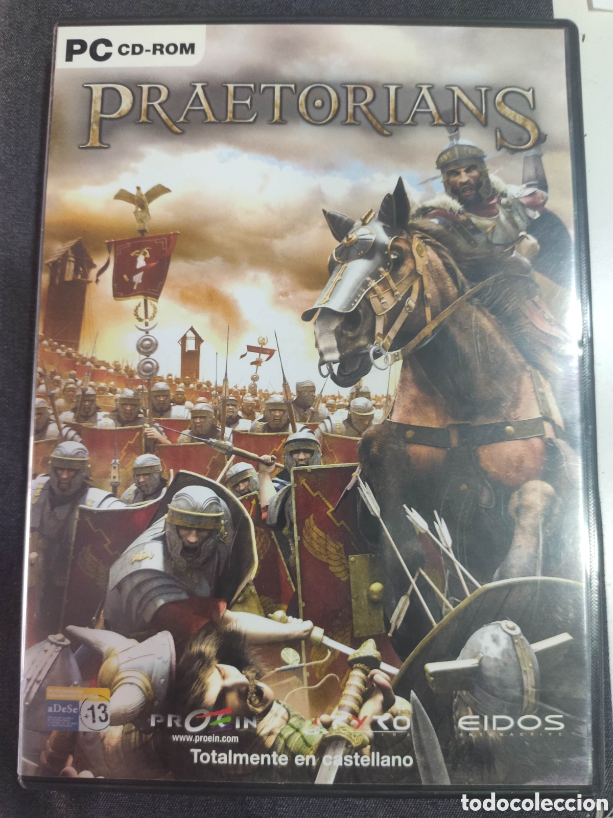 Videojuegos y consolas: PC CD-ROM PRAETORIANS. CON LIBRETO E INSTRUCCIONES. COMPLETO - Foto 1