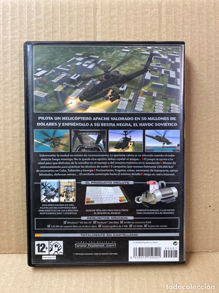 Videojuegos y consolas: JUEGO PC APACHE HAVOC. INCLUYE MANUAL - Foto 2