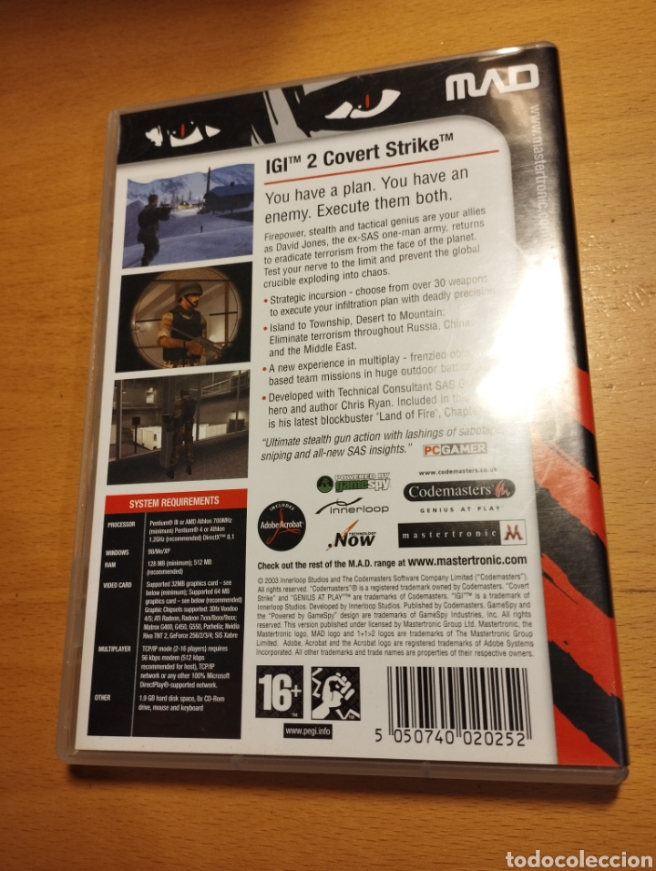 Videojuegos y consolas: I.G.I. 2 COVERT STRIKE (PC / CD-ROM) - Foto 4