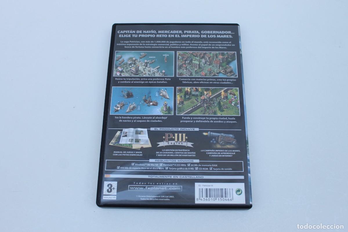 Videojuegos y consolas: JUEGO PC PATRICIAN III - IMPERIO DE LOS MARES - Foto 2