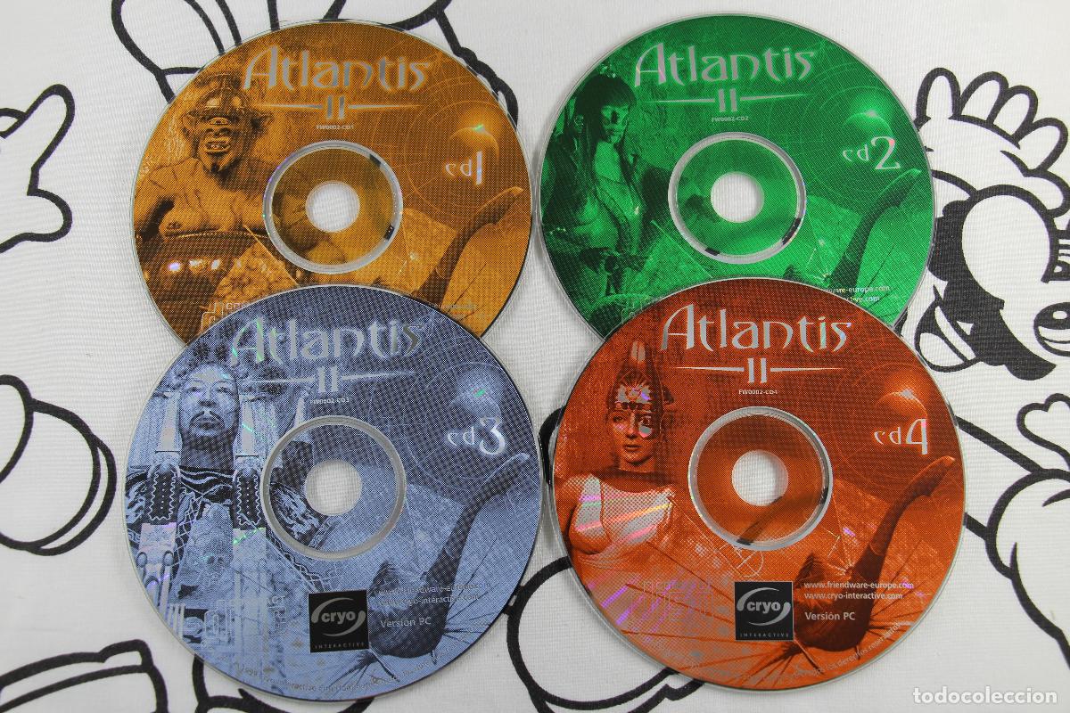 Videojuegos y consolas: PC ATLANTIS II 2 BUEN ESTADO VERSION ESPA&Ntilde;OLA - Foto 8
