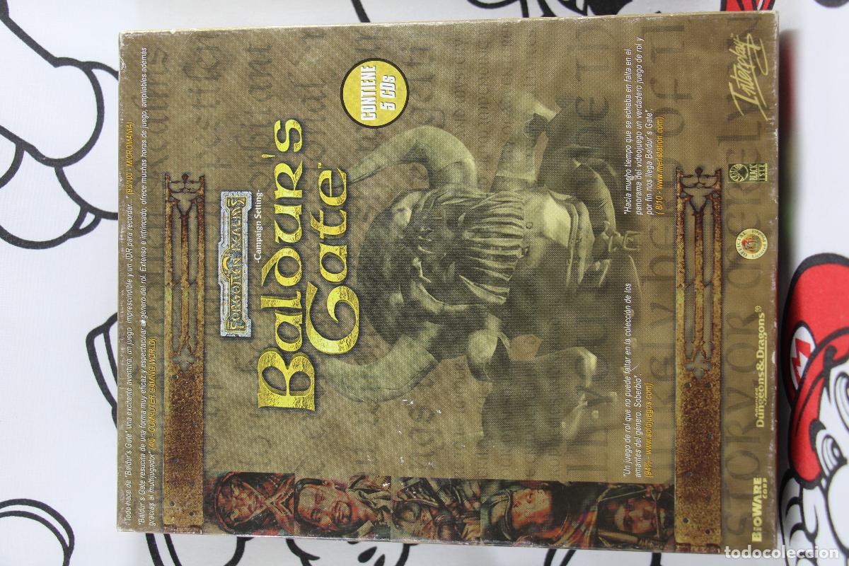 Videojuegos y consolas: PC BALDURS GATE FORGOTTEN REALMS BUEN ESTADO VERSION ESPA&Ntilde;OLA - Foto 1
